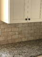 21376 - Baja Cream Tumbled Travertine & Diamond Deco